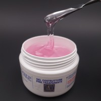 Gel UV Costruttore Pink Traspare. Viscosita Media 250 ml