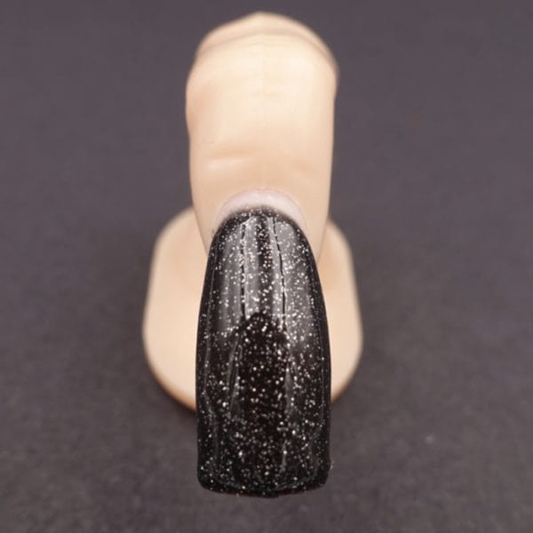 Gel Unghie Colorato UV/LED - GlitterChic NERO STELLARE G318