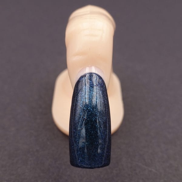 Gel Unghie Colorato UV/LED Metallizzato - MAGIC BLACK PETROLIO MB13
