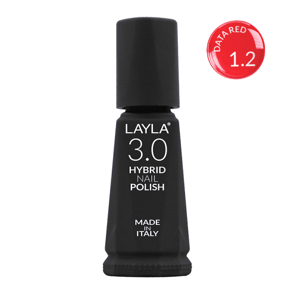 3.0 Hybrid Layla Nail Polish 1.2 DATA RED