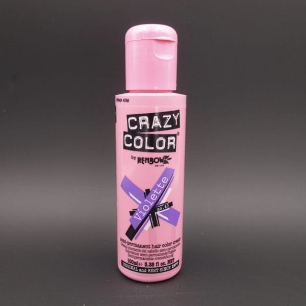 Crema Colorante Semipermanente Crazy Color n°43 Violette