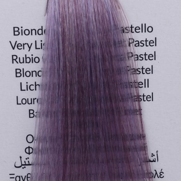Tinta Colorante Professionale per capelli con ammoniaca Inebrya Biondo Chiarissimo Viola Pastello 9/02