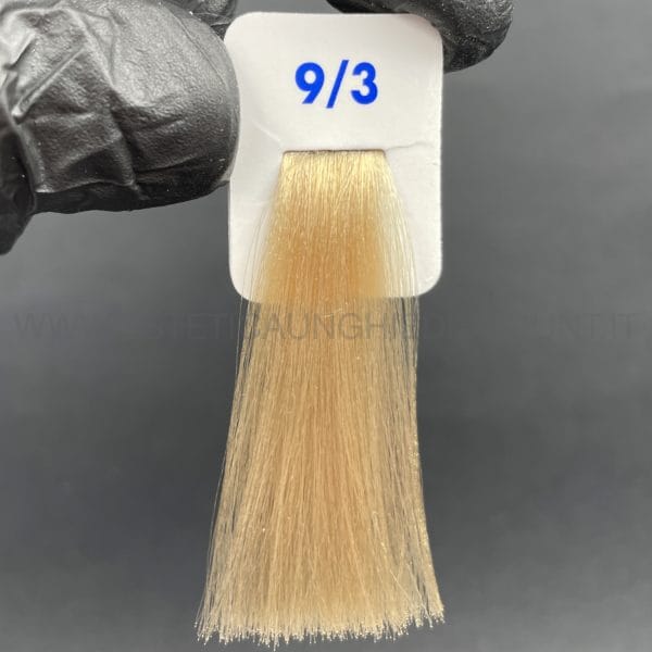 Crema Colorante INEBRYA Bionic Color senza ammoniaca Professionale Permanente 9.3 Biondo Chiarissimo Dorato