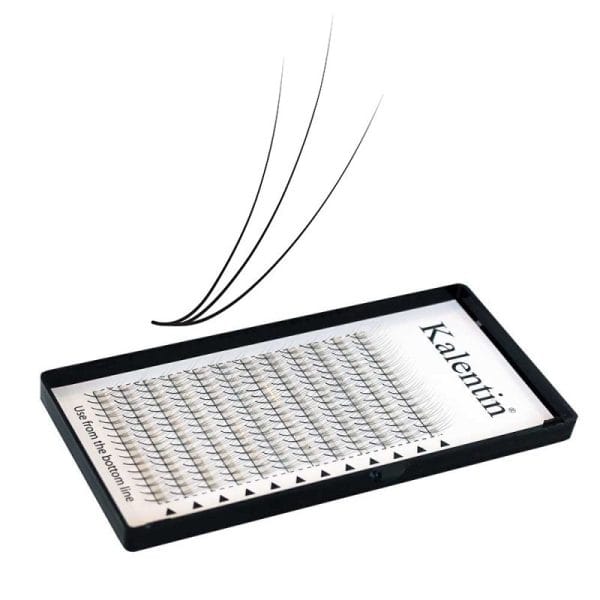 EXTENSION CIGLIA CURVA C - 3D LUNGHEZZA 12MM -  spessore 0,10 mm