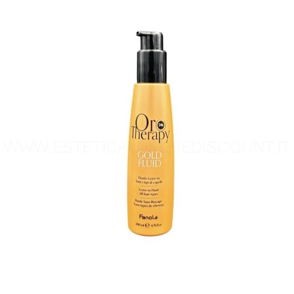 Fanola - Oro Puro Gold Leave-In Fluid - fluido leave-in illuminante ORO THERAPY