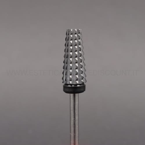Punta Fresa in Carbide Carburo di Tungsteno Raptor Nera grit 80.