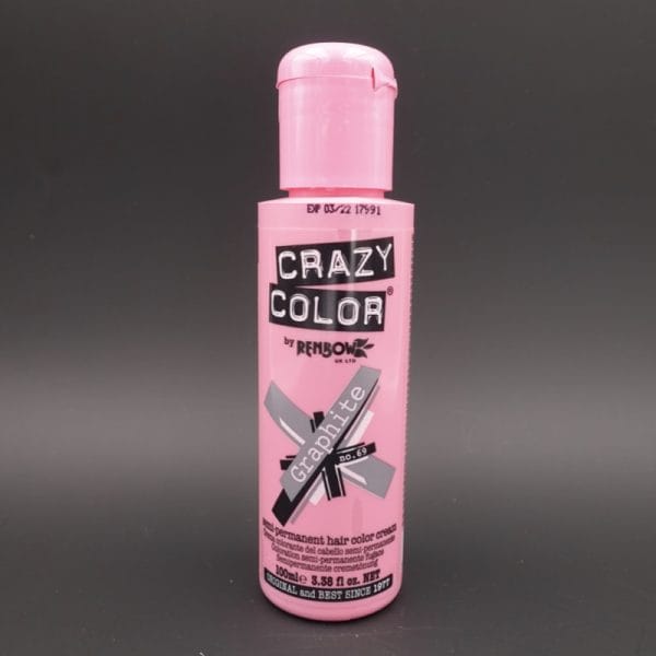 Crema Colorante Semipermanente Crazy Color n°69 Graphite