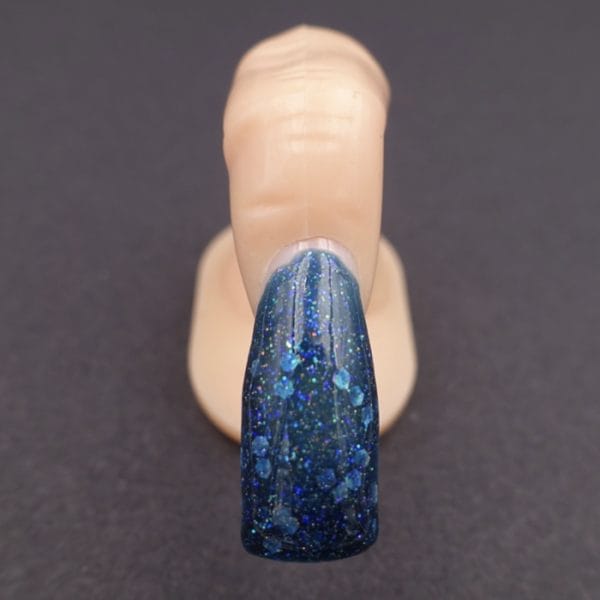 Gel Unghie Colorato UV/LED - GlitterChic PETROLIO G03