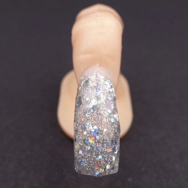 Gel Unghie Colorato UV/LED - GlitterChic LUXURY Swarovski Comet G534