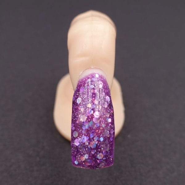Gel Unghie Colorato UV/LED - GlitterChic VIOLA NAILS G537