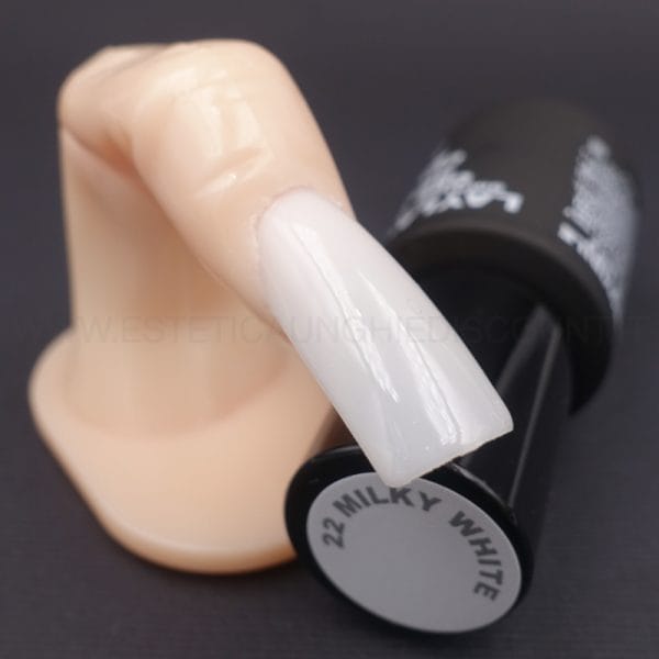 Layla Gel Polish Smalto Gel Semipermanente -  22 MILKY WHITE (BIANCO LATTE)