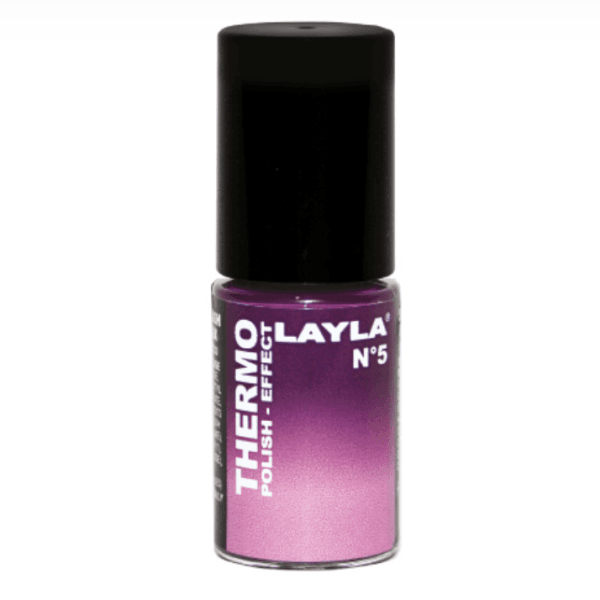 Layla Smalto Nail Polish Thermo Effect - 05  DARK TO LIGHT VIOLET