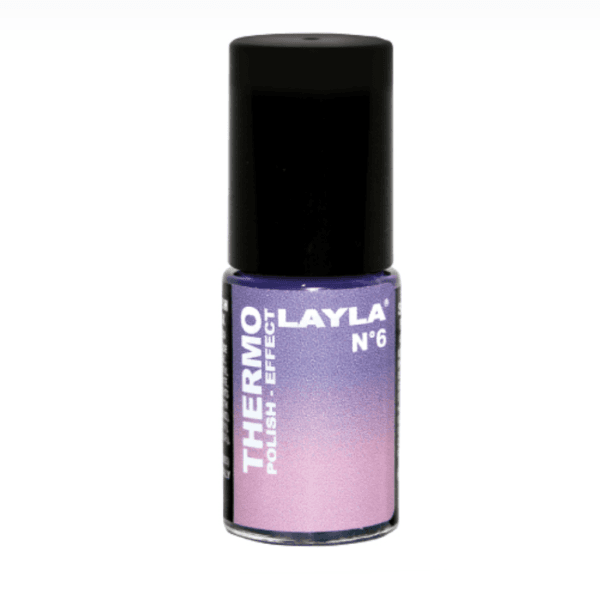 Layla Smalto Nail Polish Thermo Effect - 06 VIOLET TO LILAC