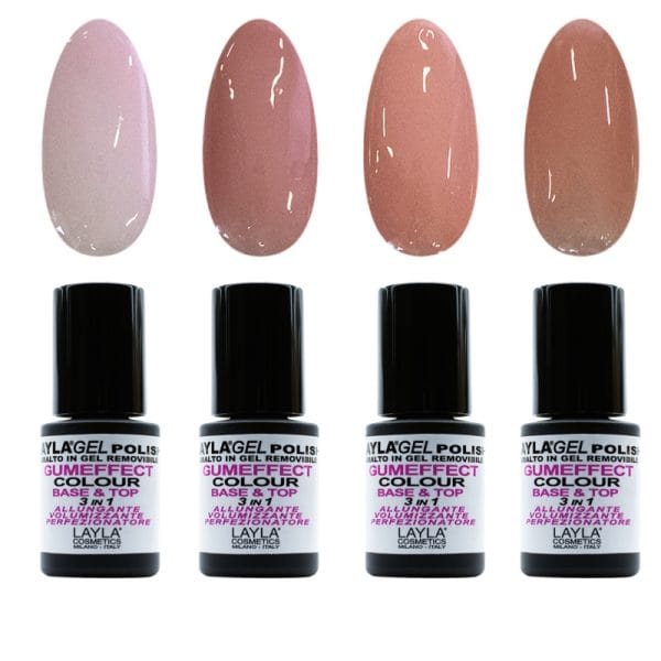 SET GUMEFFECT COLOUR LAYLA SMALTO SEMIPERMANENTE