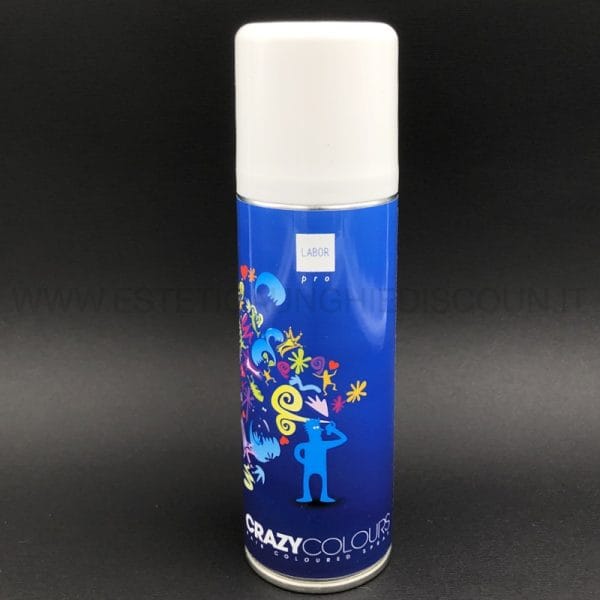 Hair Color spray colore Bianco
