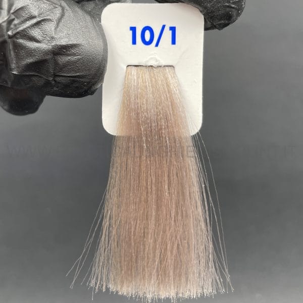 Crema Colorante INEBRYA Bionic Color senza ammoniaca Professionale Permanente 10.1 Biondo Platino Cenere