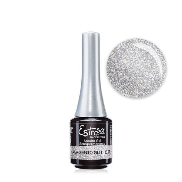Estrosa Smalto Semipermanente Colorato – 7501 ARGENTO 7ML .
