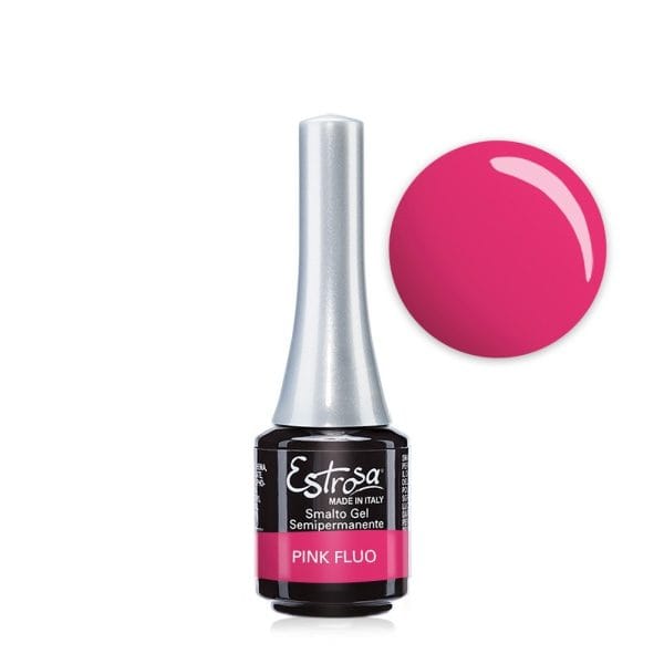 Estrosa Smalto Semipermanente Colorato – 7805 PINK FLUO 7ML.