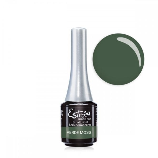 Estrosa Smalto Semipermanente Colorato – 7867 VERDE MOSS 7ML.