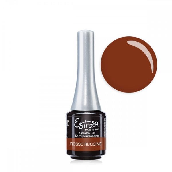 Estrosa Smalto Semipermanente Colorato – 7876 ROSSO RUGGINE 7ML.