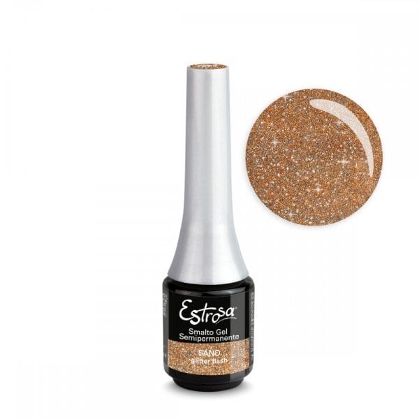 Estrosa Smalto Semipermanente Colorato 7987 SAND GLITTER FLASH 7ML. (Copia)